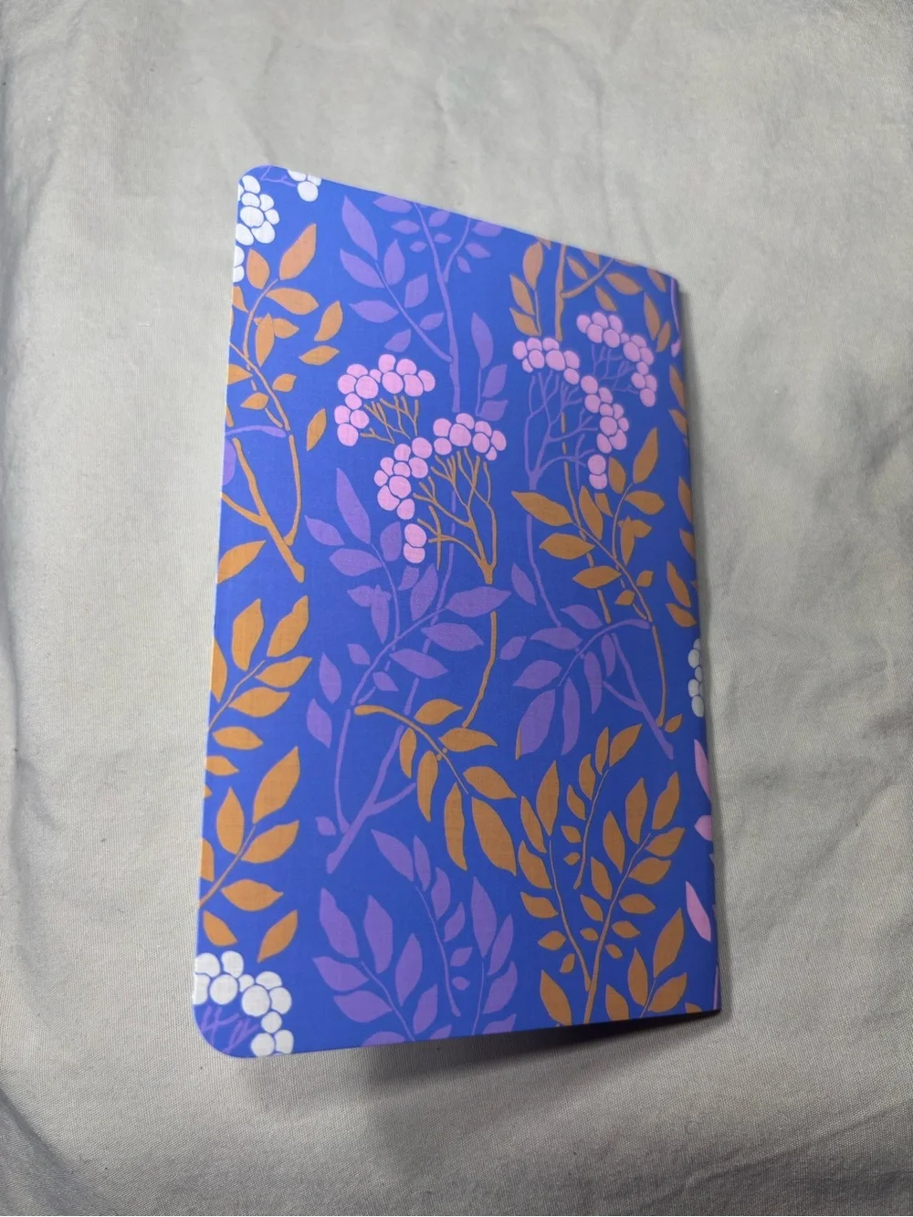 New Floral Pattern Notebooks Set of 3 - Purple & Gold Journal Diary